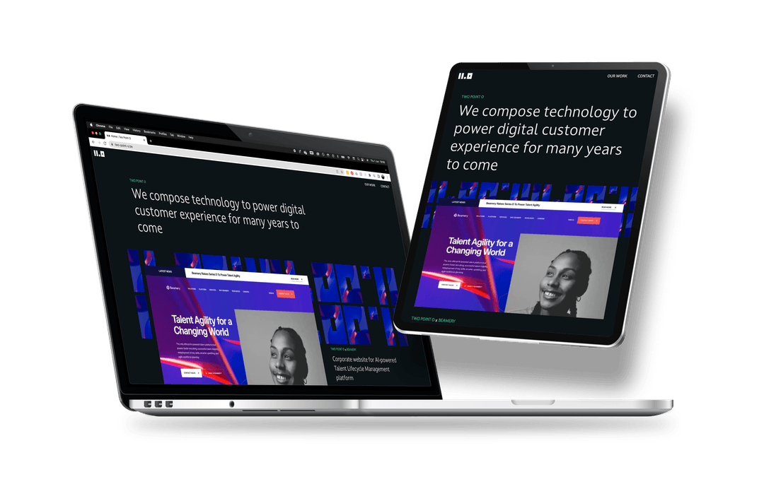Image: Two Point O Laptop and tablet